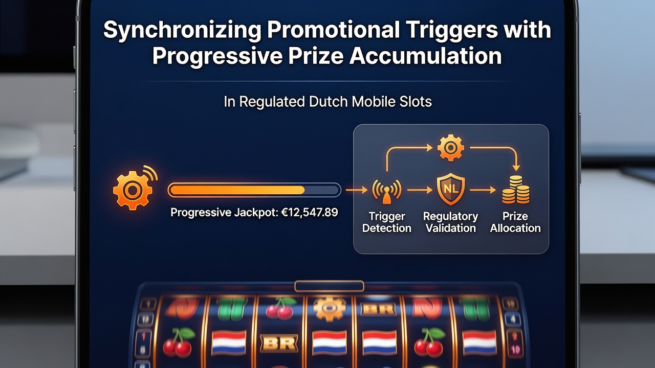 Detailweergave van progressieve jackpot accumulatie gekoppeld aan promotietriggers in een Nederlandse mobiele casino app