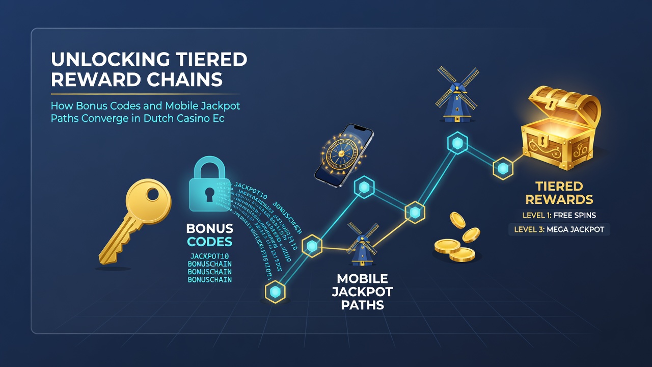 Weergave van mobiele app met bonus codes en jackpotpaden in Nederlandse casino's
